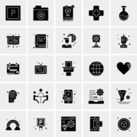 25 Universal Business Icons Vector Creative Icon Illustration to use in web and Mobile Related project