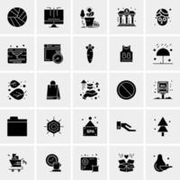 25 Universal Business Icons Vector Creative Icon Illustration to use in web and Mobile Related project