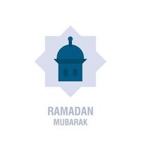 Ramadan icons Muslim islam prayer and ramadan kareem thin line icons set Modern flat style symbols isolated on white for infographics or web use vector