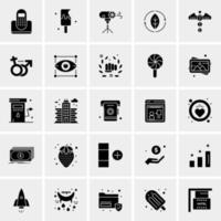 25 Universal Business Icons Vector Creative Icon Illustration to use in web and Mobile Related project