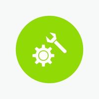 Setting Wrench Gear vector