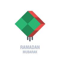 Ramadan icons Muslim islam prayer and ramadan kareem thin line icons set Modern flat style symbols isolated on white for infographics or web use vector