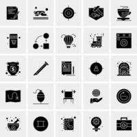 25 Universal Business Icons Vector Creative Icon Illustration to use in web and Mobile Related project