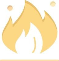 Fire Industry Oil Construction  Flat Color Icon Vector icon banner Template