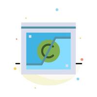 Business Copyright Digital Domain Law Abstract Flat Color Icon Template vector