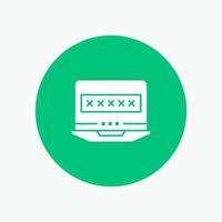 Laptop Computer Lock Security vector
