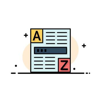 navegador web código internet empresa logotipo plantilla color plano vector