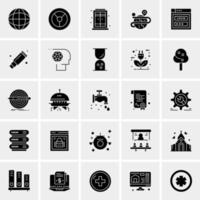 25 Universal Business Icons Vector Creative Icon Illustration to use in web and Mobile Related project