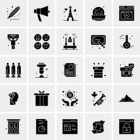 25 Universal Business Icons Vector Creative Icon Illustration to use in web and Mobile Related project