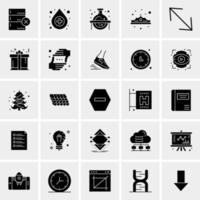 25 Universal Business Icons Vector Creative Icon Illustration to use in web and Mobile Related project