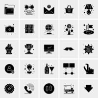 25 Universal Business Icons Vector Creative Icon Illustration to use in web and Mobile Related project