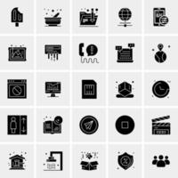 25 Universal Business Icons Vector Creative Icon Illustration to use in web and Mobile Related project