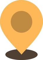 Location Map Mark Marker Pin Place Point Pointer  Flat Color Icon Vector icon banner Template