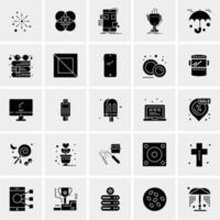 25 Universal Business Icons Vector Creative Icon Illustration to use in web and Mobile Related project