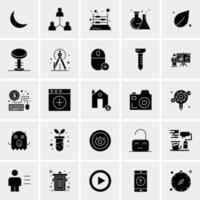 25 Universal Business Icons Vector Creative Icon Illustration to use in web and Mobile Related project