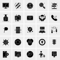 25 Universal Business Icons Vector Creative Icon Illustration to use in web and Mobile Related project