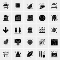 25 Universal Business Icons Vector Creative Icon Illustration to use in web and Mobile Related project