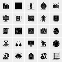 25 Universal Business Icons Vector Creative Icon Illustration to use in web and Mobile Related project