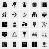 25 Universal Business Icons Vector Creative Icon Illustration to use in web and Mobile Related project