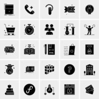 25 Universal Business Icons Vector Creative Icon Illustration to use in web and Mobile Related project