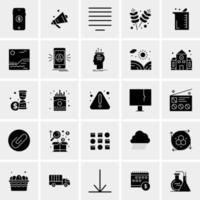 25 Universal Business Icons Vector Creative Icon Illustration to use in web and Mobile Related project