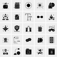 25 Universal Business Icons Vector Creative Icon Illustration to use in web and Mobile Related project