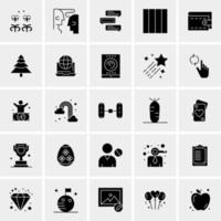 25 Universal Business Icons Vector Creative Icon Illustration to use in web and Mobile Related project