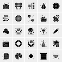 25 Universal Business Icons Vector Creative Icon Illustration to use in web and Mobile Related project