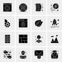 16 Business Universal Icons Vector Creative Icon Illustration to use in web and Mobile Related project