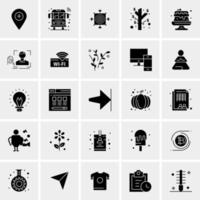 25 Universal Business Icons Vector Creative Icon Illustration to use in web and Mobile Related project