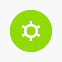 Cog Gear Setting vector
