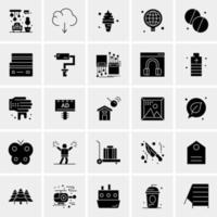 25 Universal Business Icons Vector Creative Icon Illustration to use in web and Mobile Related project