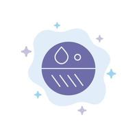 Dermatologist Dermatology Dry Skin Blue Icon on Abstract Cloud Background vector