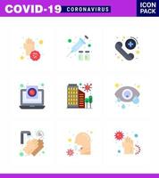 Coronavirus Prevention 25 icon Set Blue virus medical medicine file care viral coronavirus 2019nov disease Vector Design Elements