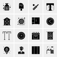 16 Business Universal Icons Vector Creative Icon Illustration to use in web and Mobile Related project