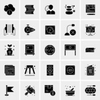 25 Universal Business Icons Vector Creative Icon Illustration to use in web and Mobile Related project