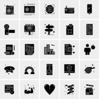 25 Universal Business Icons Vector Creative Icon Illustration to use in web and Mobile Related project