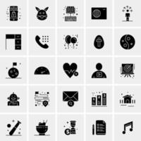 25 Universal Business Icons Vector Creative Icon Illustration to use in web and Mobile Related project