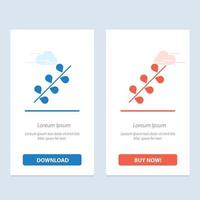 Catkin Easter Holiday Spring  Blue and Red Download and Buy Now web Widget Card Template vector