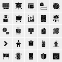 25 Universal Business Icons Vector Creative Icon Illustration to use in web and Mobile Related project