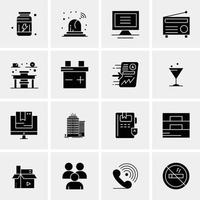 16 Business Universal Icons Vector Creative Icon Illustration to use in web and Mobile Related project