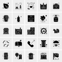 25 Universal Business Icons Vector Creative Icon Illustration to use in web and Mobile Related project