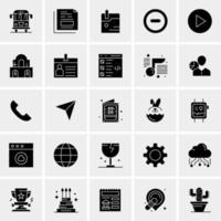 25 Universal Business Icons Vector Creative Icon Illustration to use in web and Mobile Related project