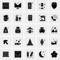 25 Universal Business Icons Vector Creative Icon Illustration to use in web and Mobile Related project