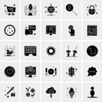 25 Universal Business Icons Vector Creative Icon Illustration to use in web and Mobile Related project