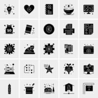 25 Universal Business Icons Vector Creative Icon Illustration to use in web and Mobile Related project