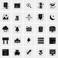 25 Universal Business Icons Vector Creative Icon Illustration to use in web and Mobile Related project