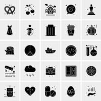 25 Universal Business Icons Vector Creative Icon Illustration to use in web and Mobile Related project