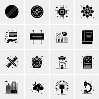 16 Business Universal Icons Vector Creative Icon Illustration to use in web and Mobile Related project