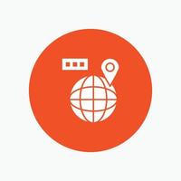 World Map Navigation Location vector